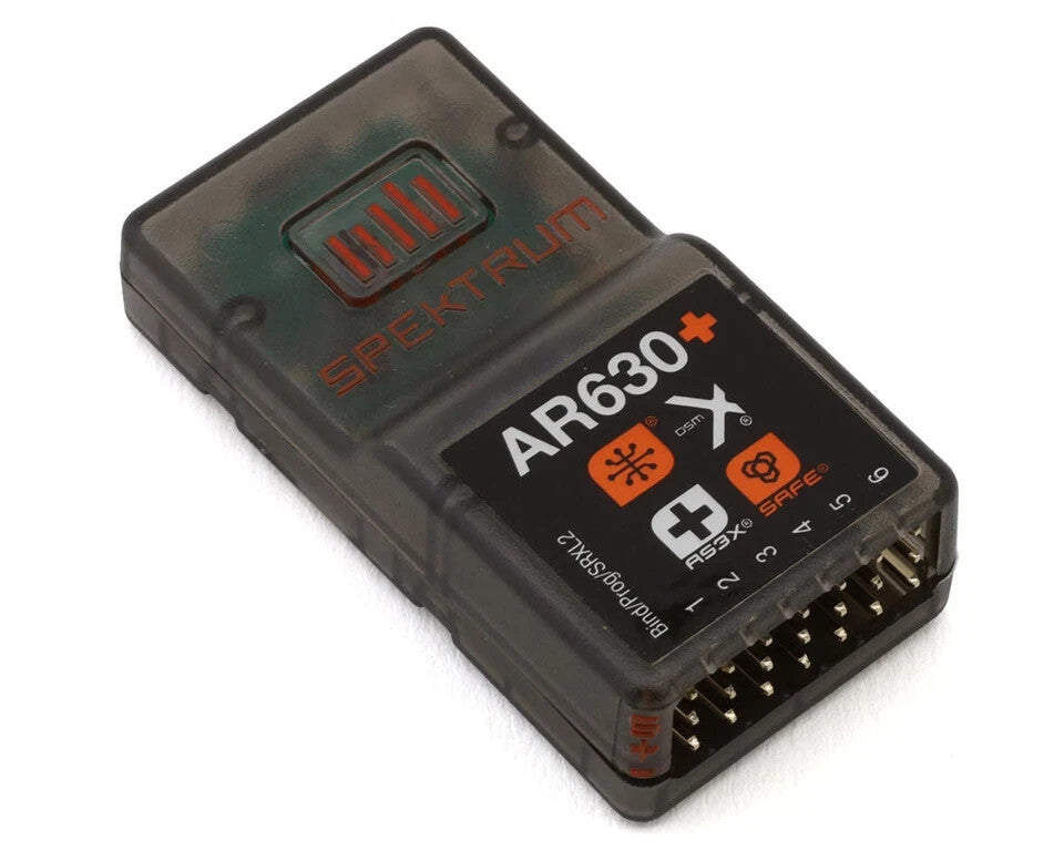 Spektrum AR630+ 6 Channel W/ AS3X SAFE Technology 2.4ghz DSMX Receiver SPM-1030