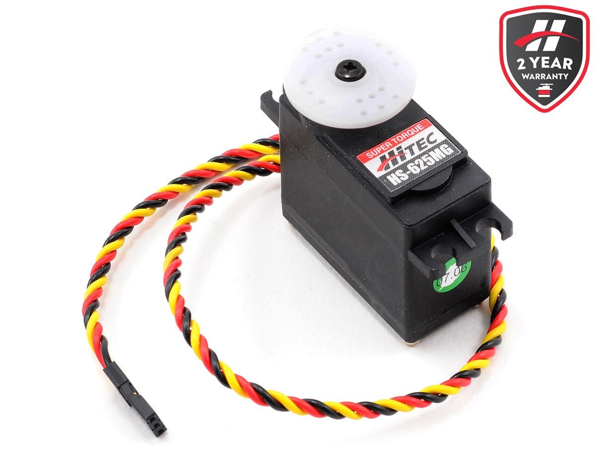 2 Pack Hitec HS-625MG 625 Metal Gear RC Airplane Super Torque Servo HRC32625S