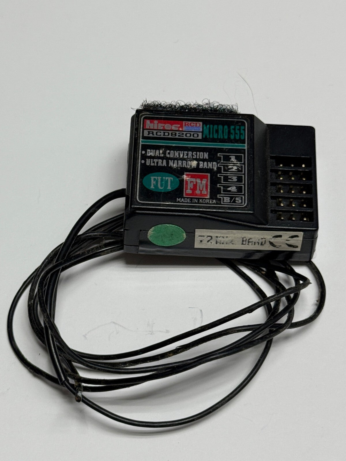 Nice Hitec 555 Micro Negative Shift 72mhz RC Airplane Receiver Futaba Hitec