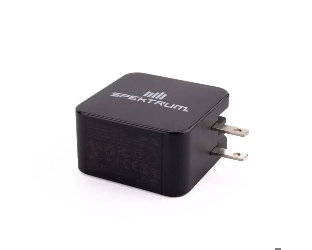 Spektrum RC Spektrum 65W USB-C GaN Power Supply SPMX-1027 SPMX1027 : For S100