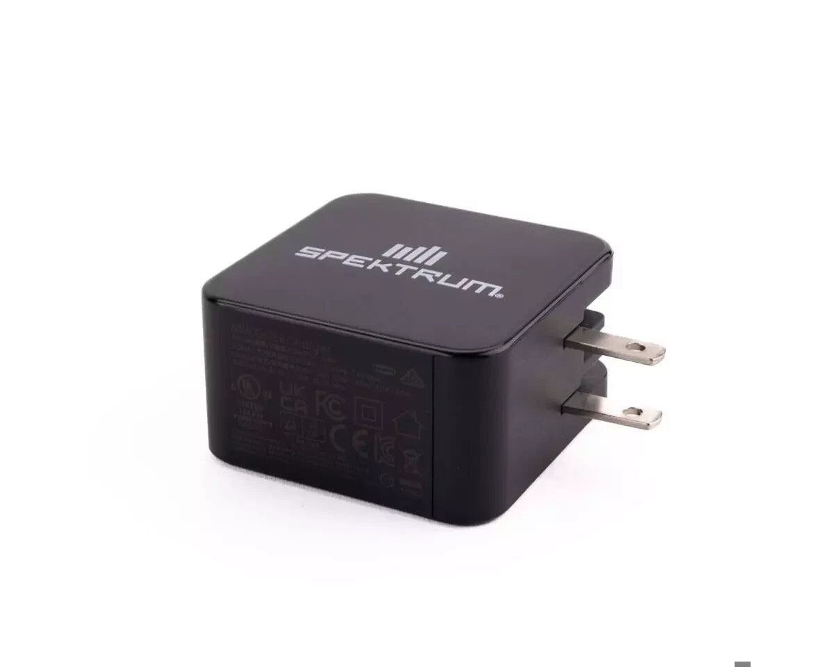 Spektrum RC Spektrum 65W USB-C GaN Power Supply SPMX-1027 SPMX1027 : For S100
