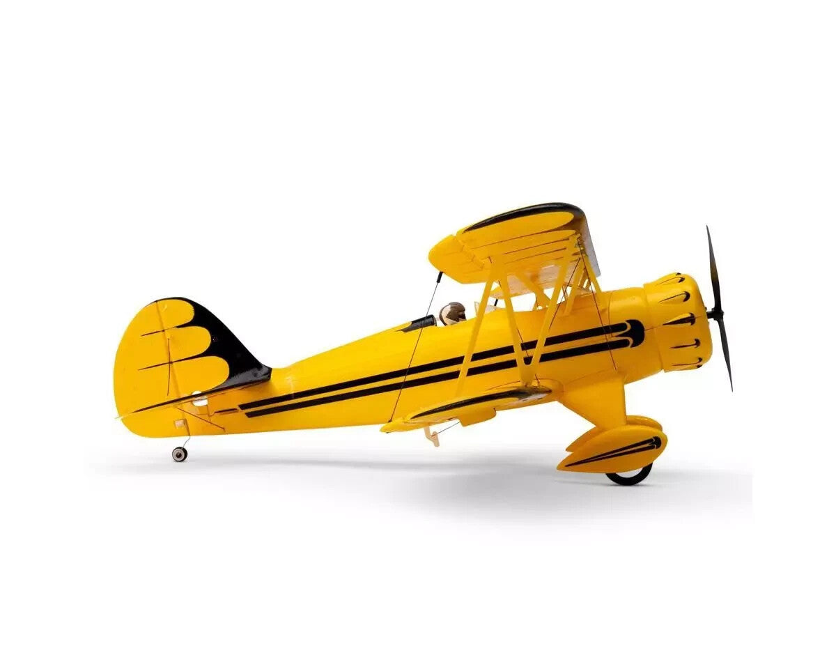 E-flite EFlite UMX Waco BNF Basic Electric RC Airplane 550mm Yellow EFLU53550Y