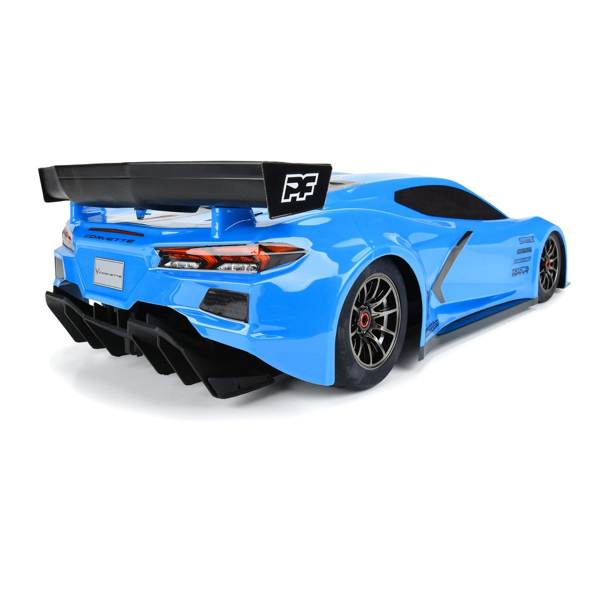 PROTOform PRM157713 1/7 Chevy Corvette C8 Painted Body Blue ARRMA Felony (Blue)