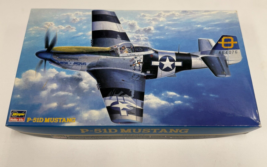 Hasegawa 1/48 P-51D P51 P51D Mustang US Army Air Force Fighter Plastic Model Kit