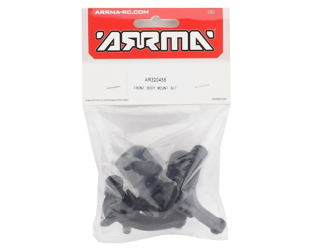 Arrma Front Body Mount Set ARA320458 320458 ARAC3496 : Typhon 3S BLX RC Buggy