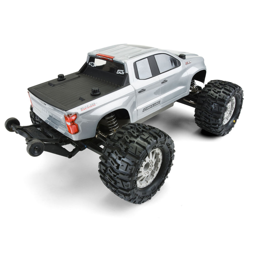 1/10 2019 Chevy Silverado Z71 Trail Boss Clear Body: Stampede 4x4 PRO350600