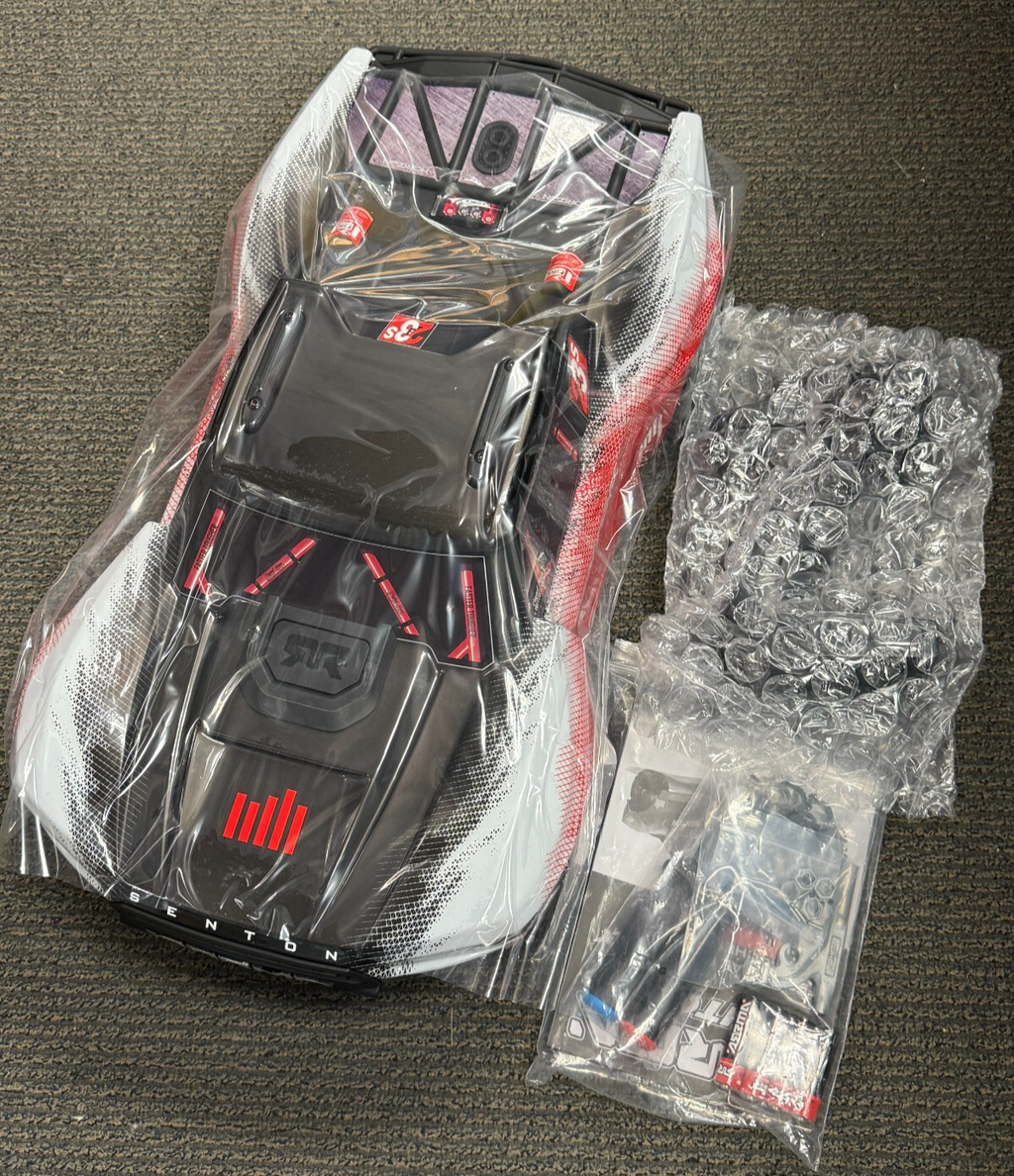 Arrma 1/10 SENTON 4X4 223S BLX Brushless Short Course Truck RTR With DSC, Red