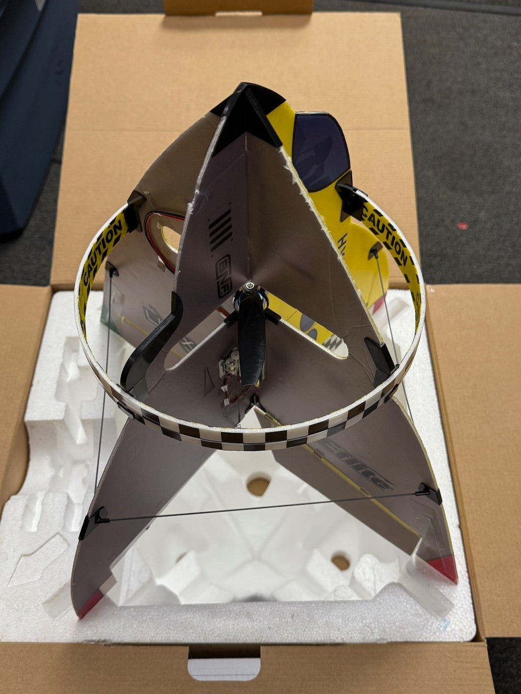 Rare Excellent Condition UMX Hyper Taxi Electric RC BNF Bind in Fly Airplane
