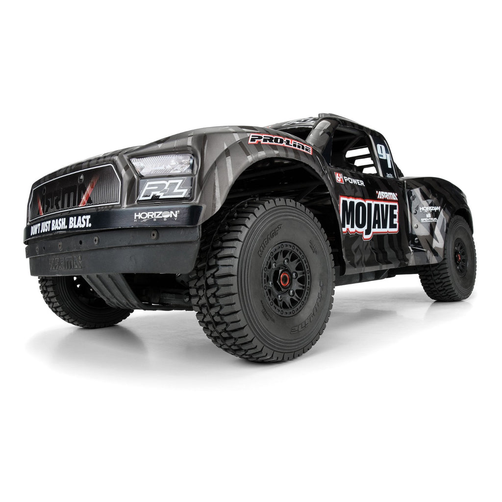 Proline 1/7 Mirage BELTED F/R Tires MTD 17mm Blk Raid : Mojave 6S UDR PRO1022410