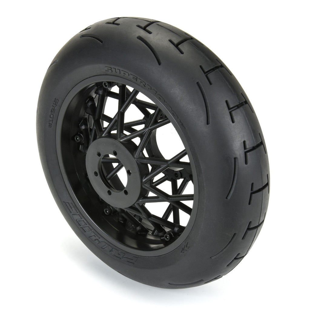 Racing Supermoto V2 S3 Rear Tire Mounted Supermoto Wheel Promoto-MX PRO1024510