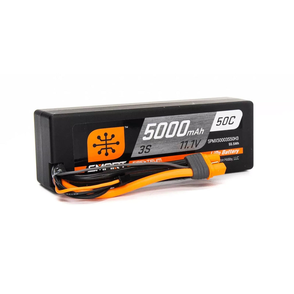 Spektrum SMART Powerstage Surface Bundle 5000mAh 3S 50C LiPo Battery IC3 / IC5