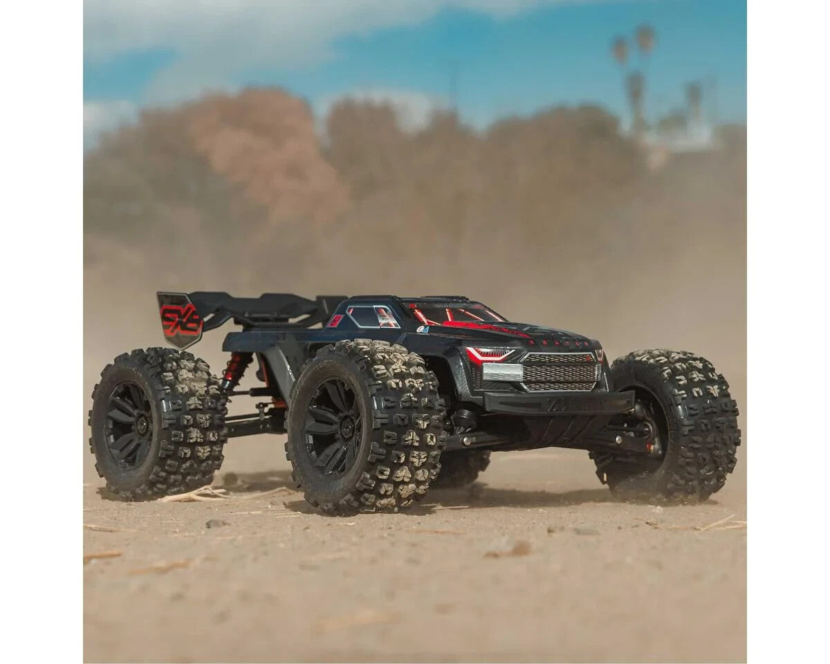 Arrma Kraton 6S EXB BLX RTR 1/8 4WD Brushless Speed Truck Black V6 w/SLT3