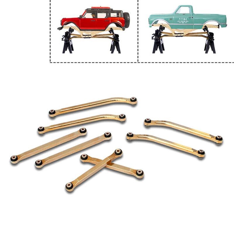 FURITEK Brass High Clearance Links Set: Axial SCX24 Bronco & C10 Jeep