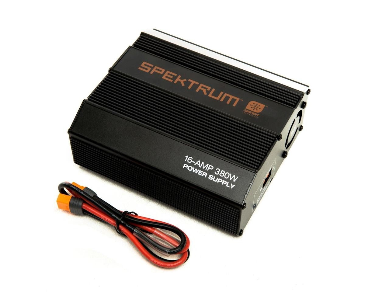 Spektrum RC Smart 16A 16 Amp Charger Power Supply (24V/16A/380W) SPMXC10202