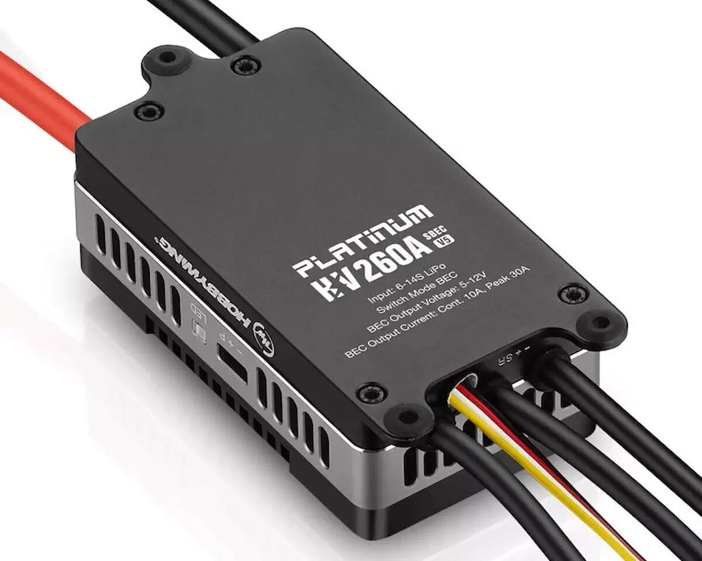 Hobbywing Platinum 260A 260 Amp HV V5 RC Brushless ESC w/BEC HWA30203100