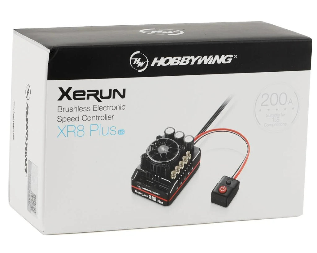 Hobbywing Xerun XR8 Plus G2S 1/8 Competition Sensored Brushless ESC HWA30113304