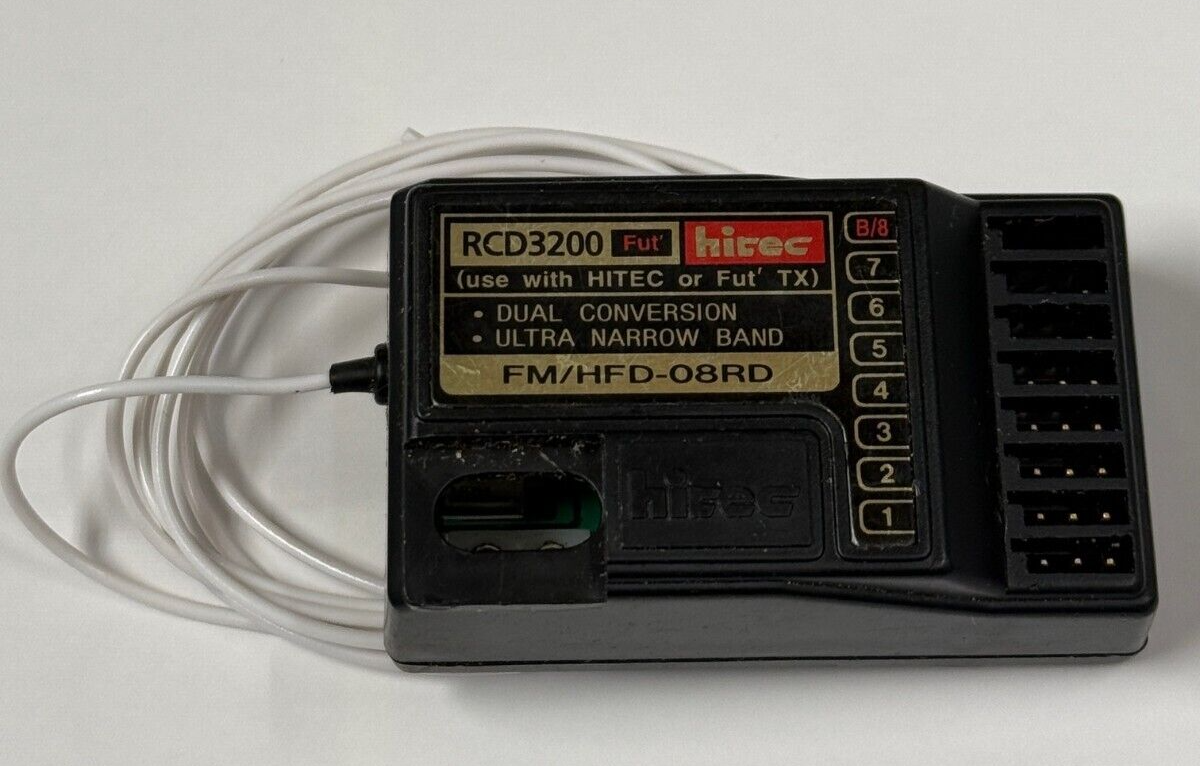 Hitec RCD3200 Negative Shift 72mhz RC Airplane Receiver : Futaba Hitec
