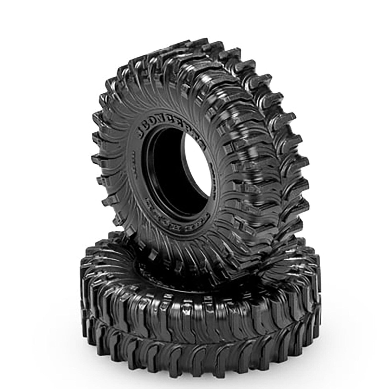 1/24 The Hold 1.0" Crawler Tires and Inserts, Green Compound (2) JCO4058-02