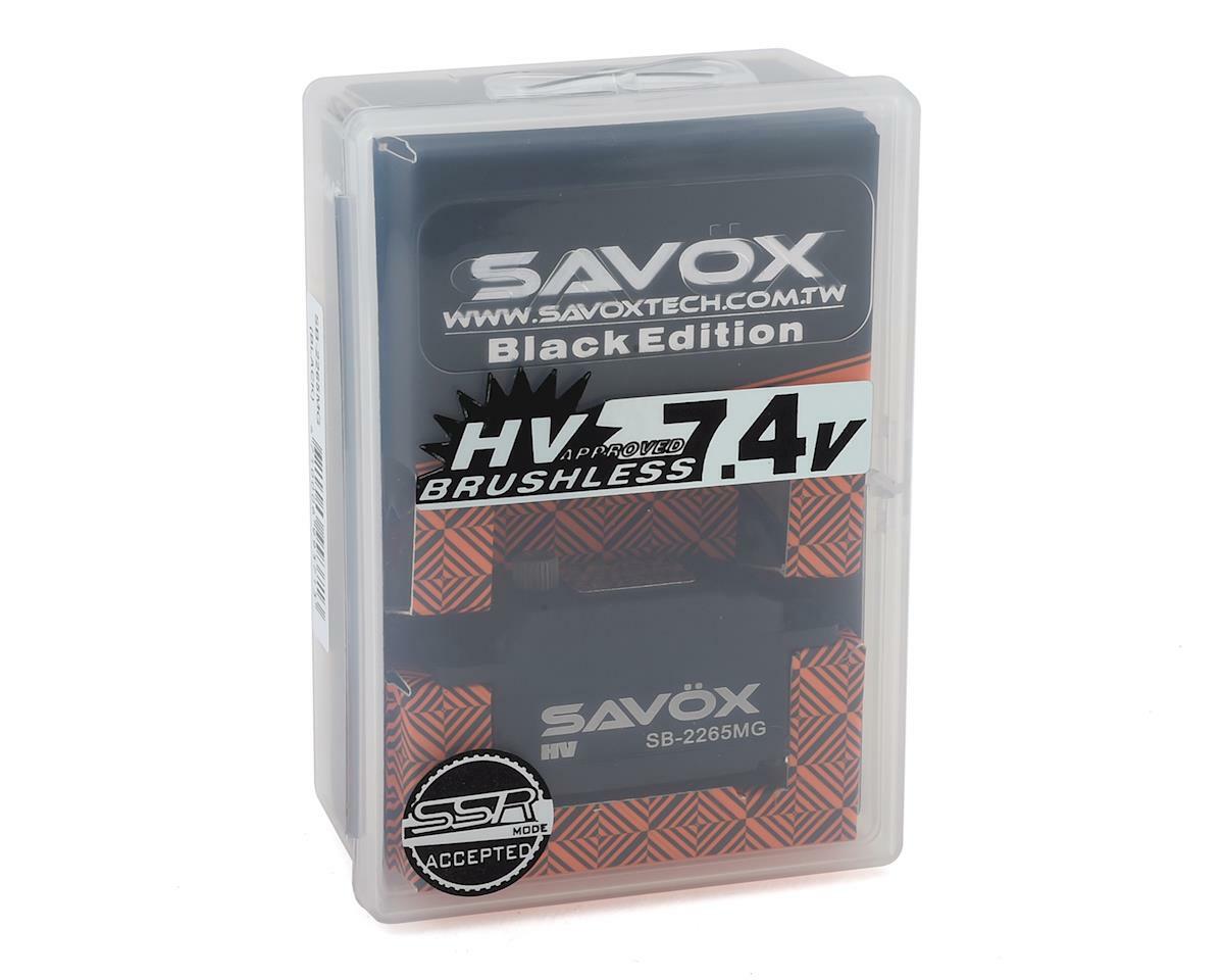 Savox SB-2265MG Black Edition Low Profile Brushless Metal Gear MG RC Servo
