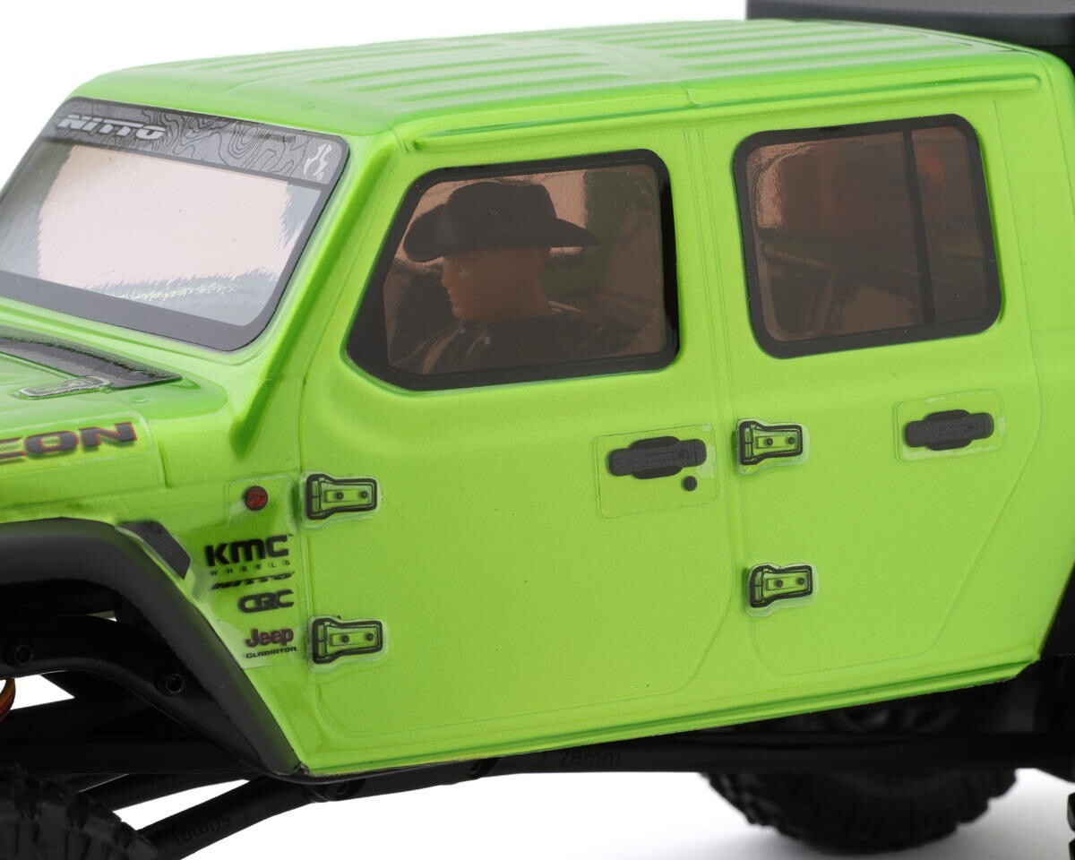 Axial SCX24 Jeep JT Gladiator 1/24 Scale 4WD RTR Ready To Run Crawler Green