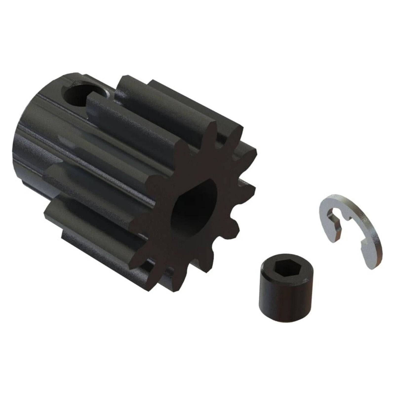12T Mod1 Safe-D5 RC Truck Pinion Gear, ARA311052 311052 : Kraton 6S