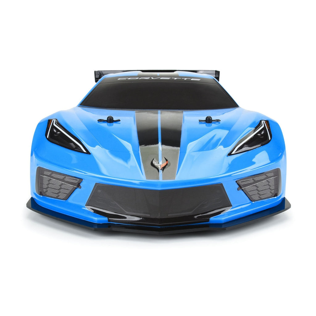 PROTOform PRM157713 1/7 Chevy Corvette C8 Painted Body Blue ARRMA Felony (Blue)