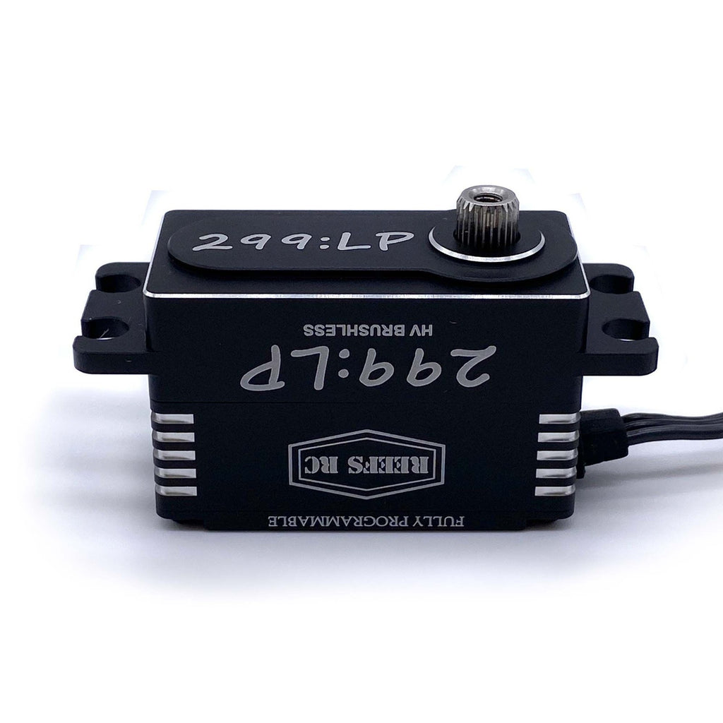 REEFS RC SEHREEFS24 299LP Low Profile Brushless Waterproof Servo Black 25T