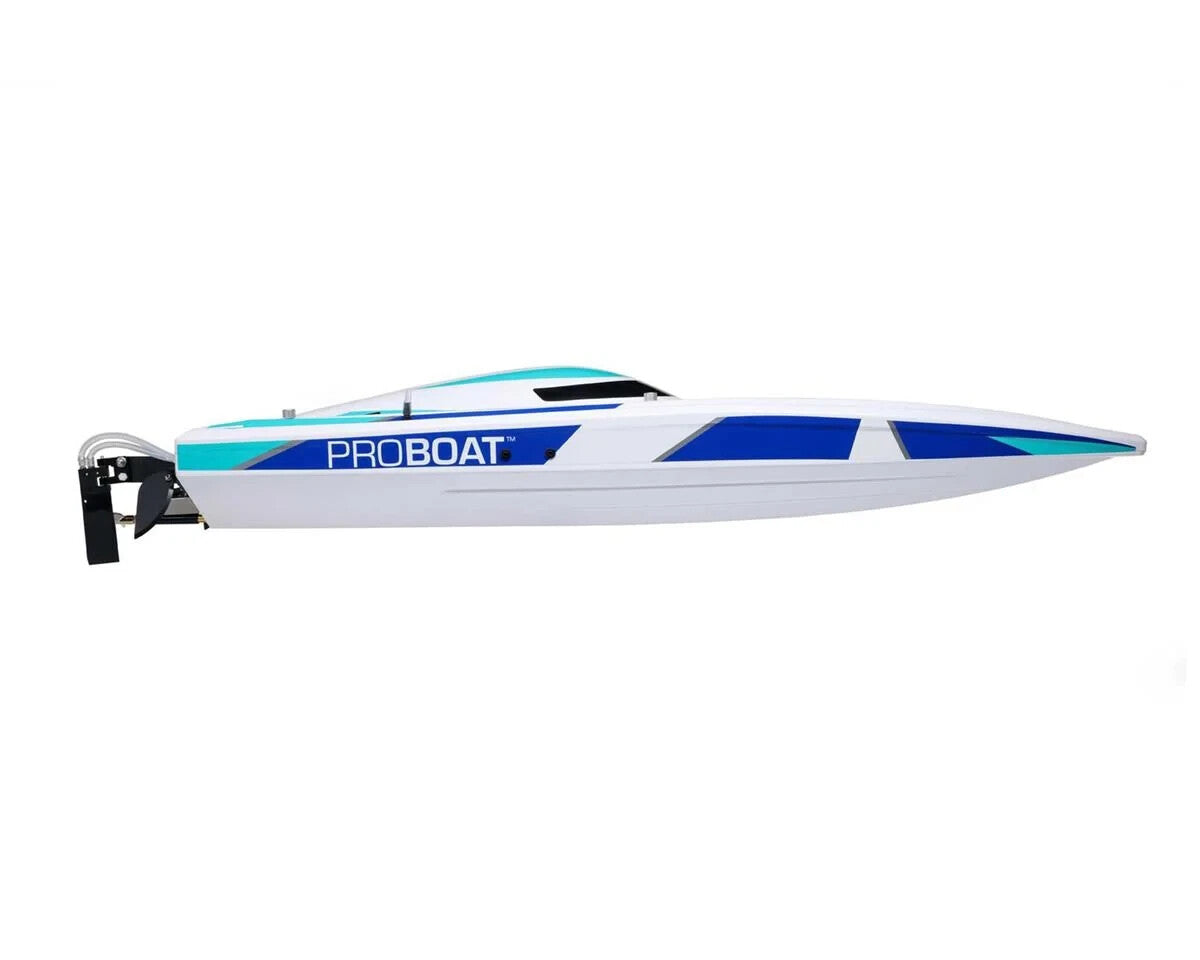 Pro Boat Sonicwake 36" Self-Righting RTR Deep-V Brushless Boat White w/Spektrum