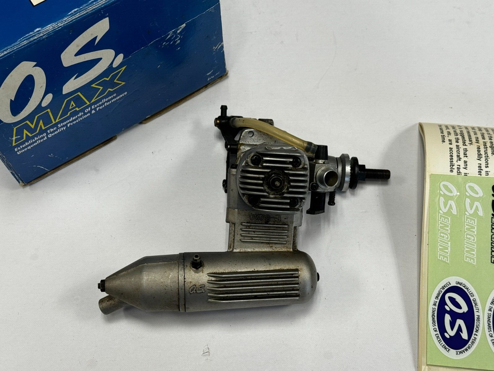 Nice O.S. OS .40 40 LA Two Stroke Nitro RC Remote Control Airplane Engine