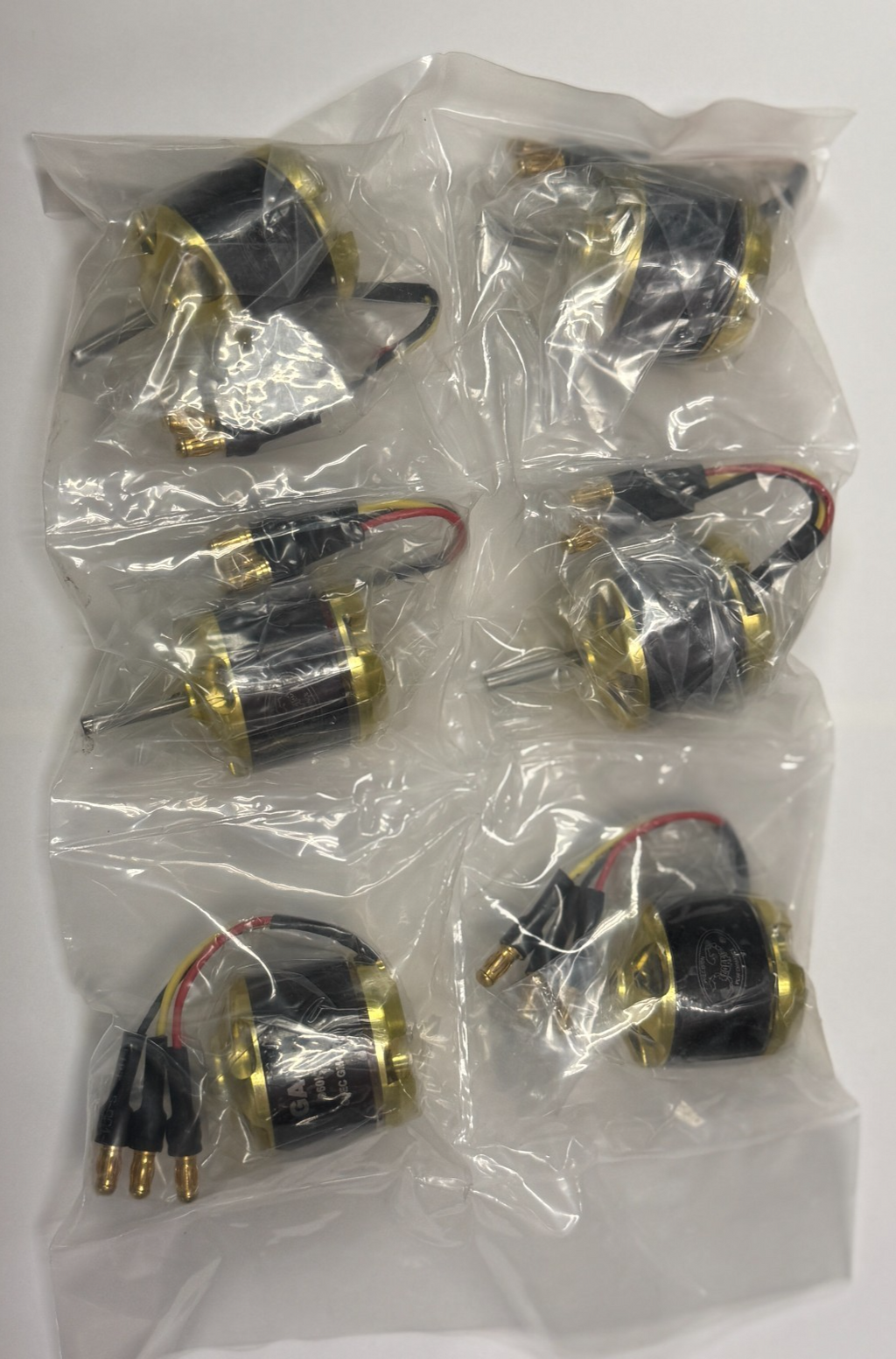 New Set of Six Gaui 960kv GM-412 RC Remote Control Drone Brushless Motors