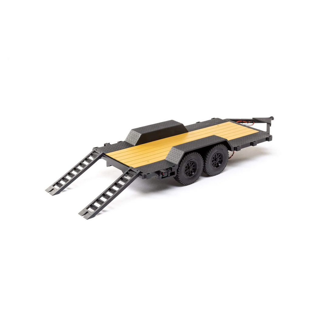 Axial SCX24 1/24th Scale Flat Bed Mini Vehicle Trailer w/LED Taillights AXI00009