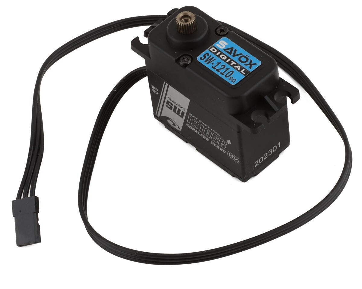 Savox SW-1210SGP Black Edition "Tall" Waterproof Digital Servo HV High Voltage