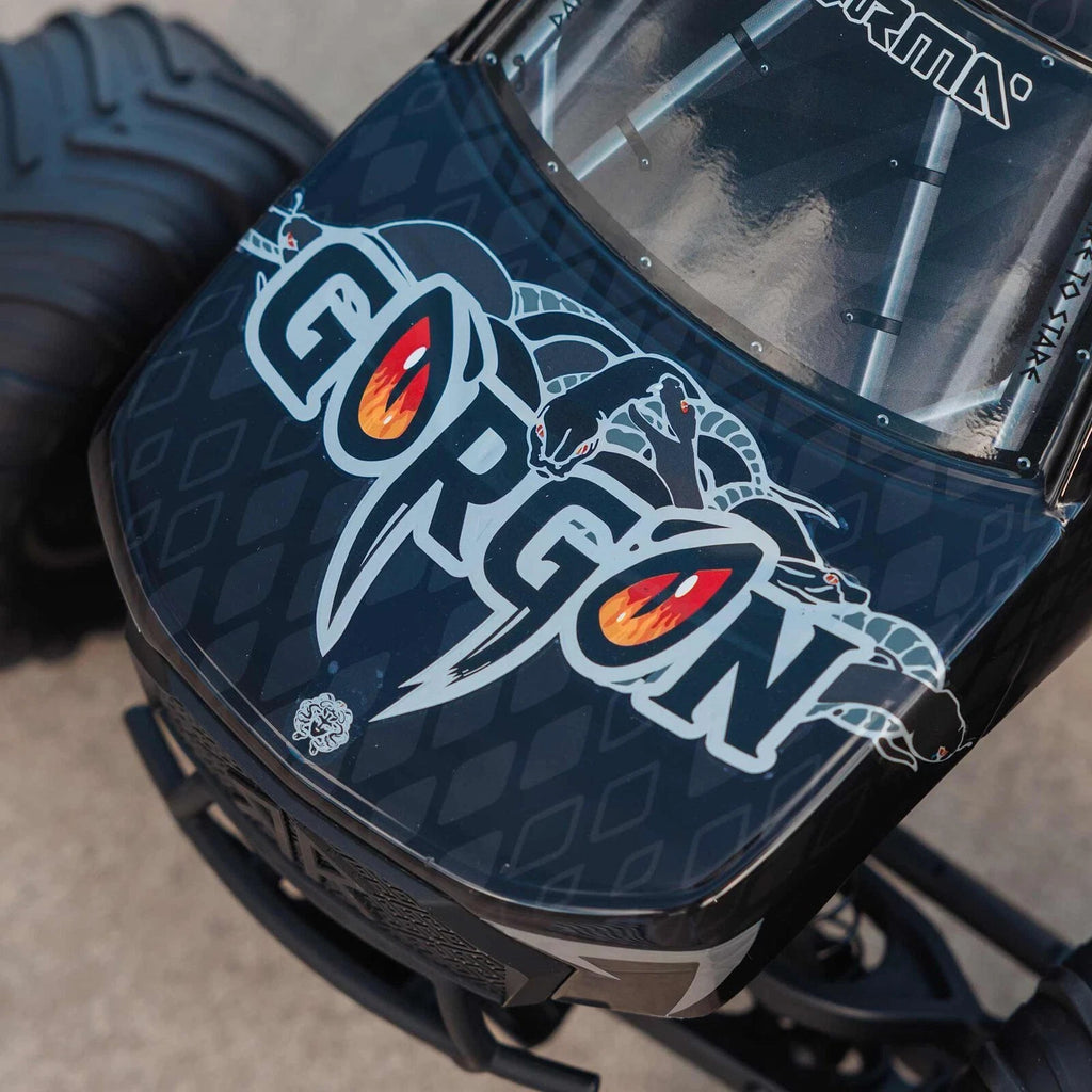 ARRMA ARA3230SKT1 1/10 Gorgon 4X2 MEGA Monster Truck Kit w/Battery & Charger