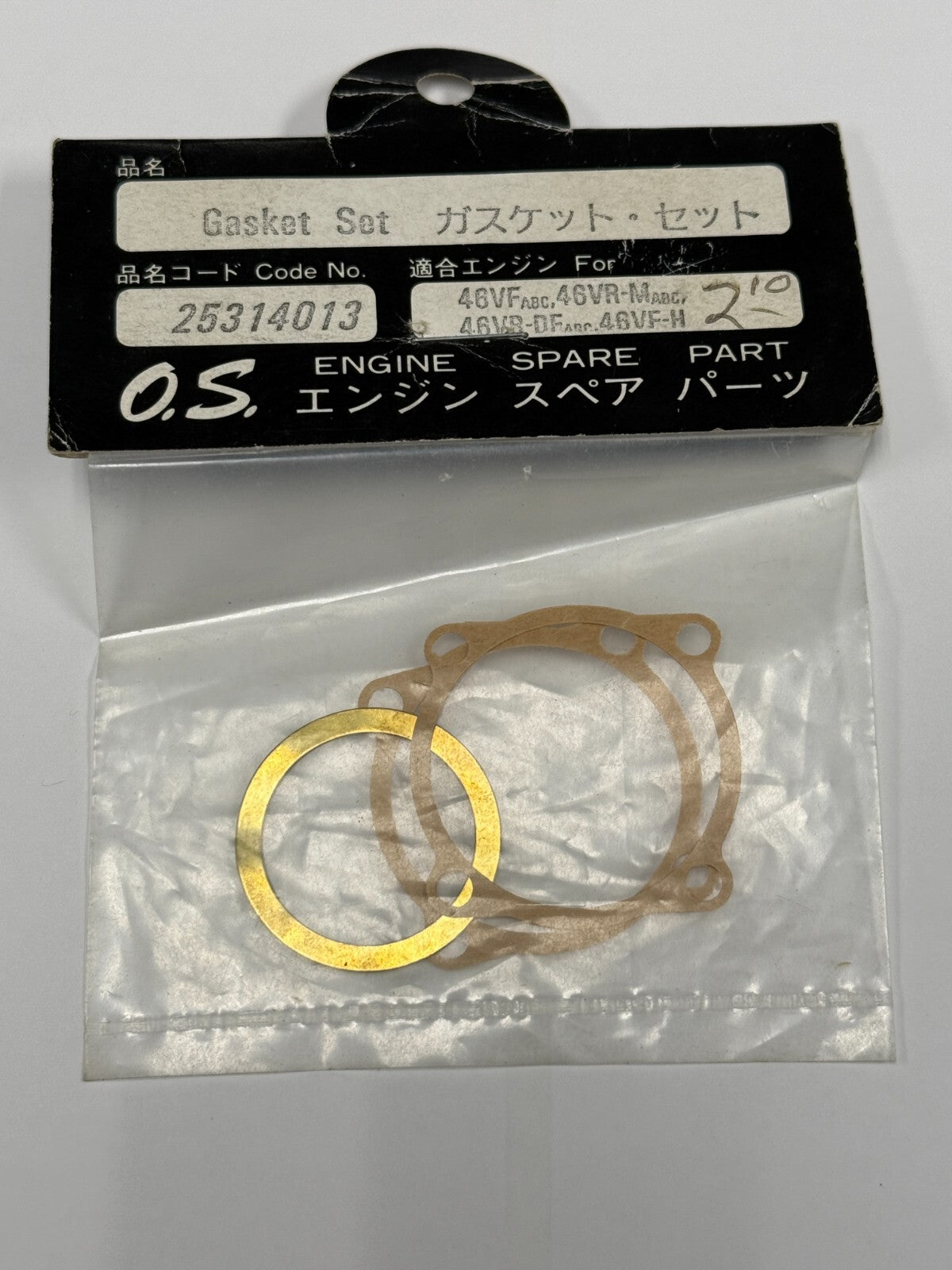 O.S. OS RC Remote Control Engine Engines Gasket Set For: .46 46 VF VR VF-H