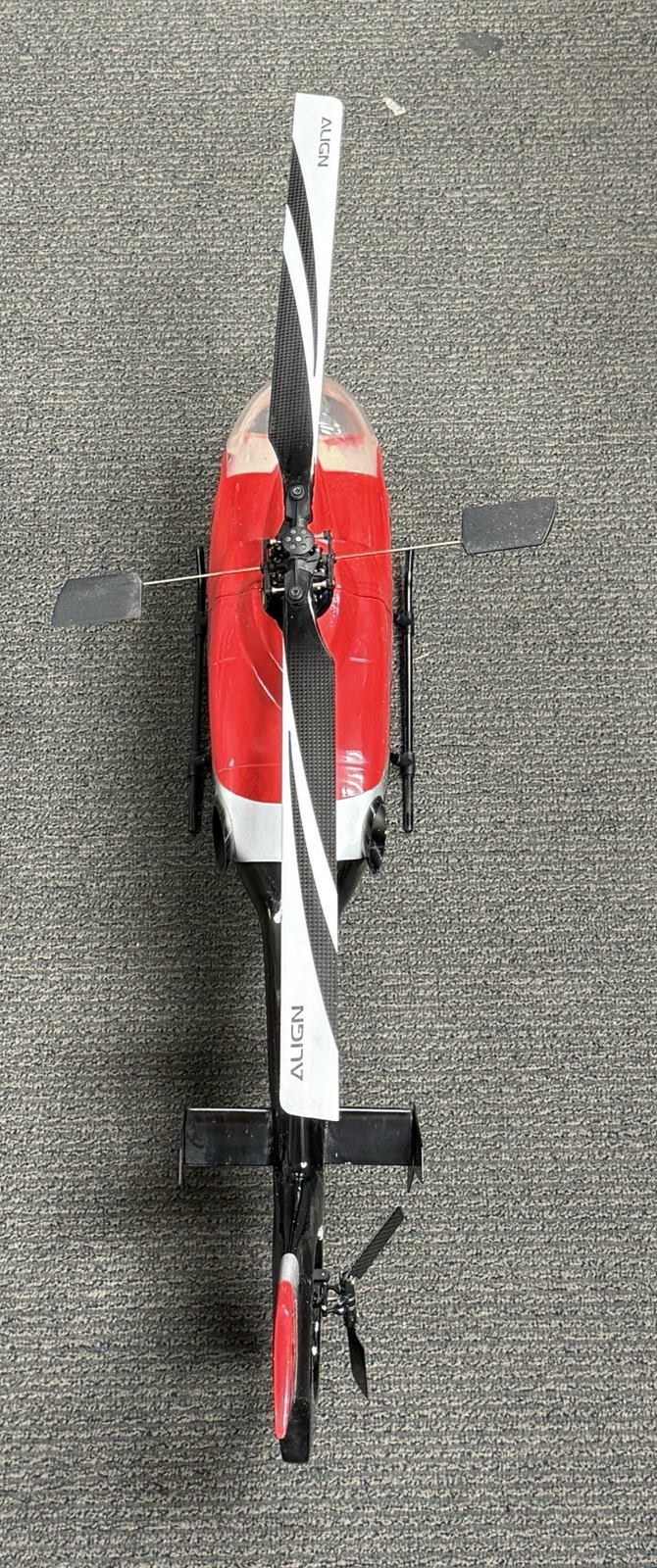 Excellent Align T-Rex Trex 450 SA RC Remote Control Helicopter w/ Scale Body BNF
