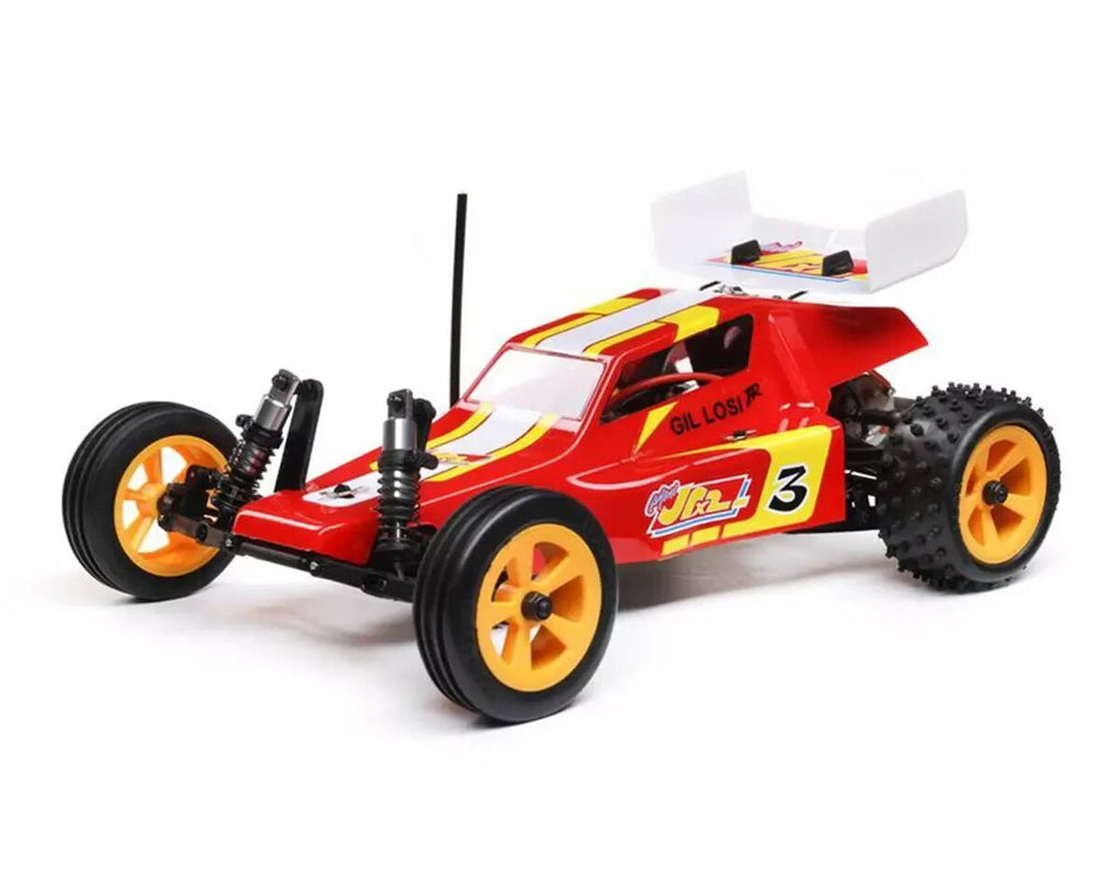 Losi JRX2 1/16 Scale RTR Ready To Run RC Remote Control 2WD Buggy Red LOS01020T1