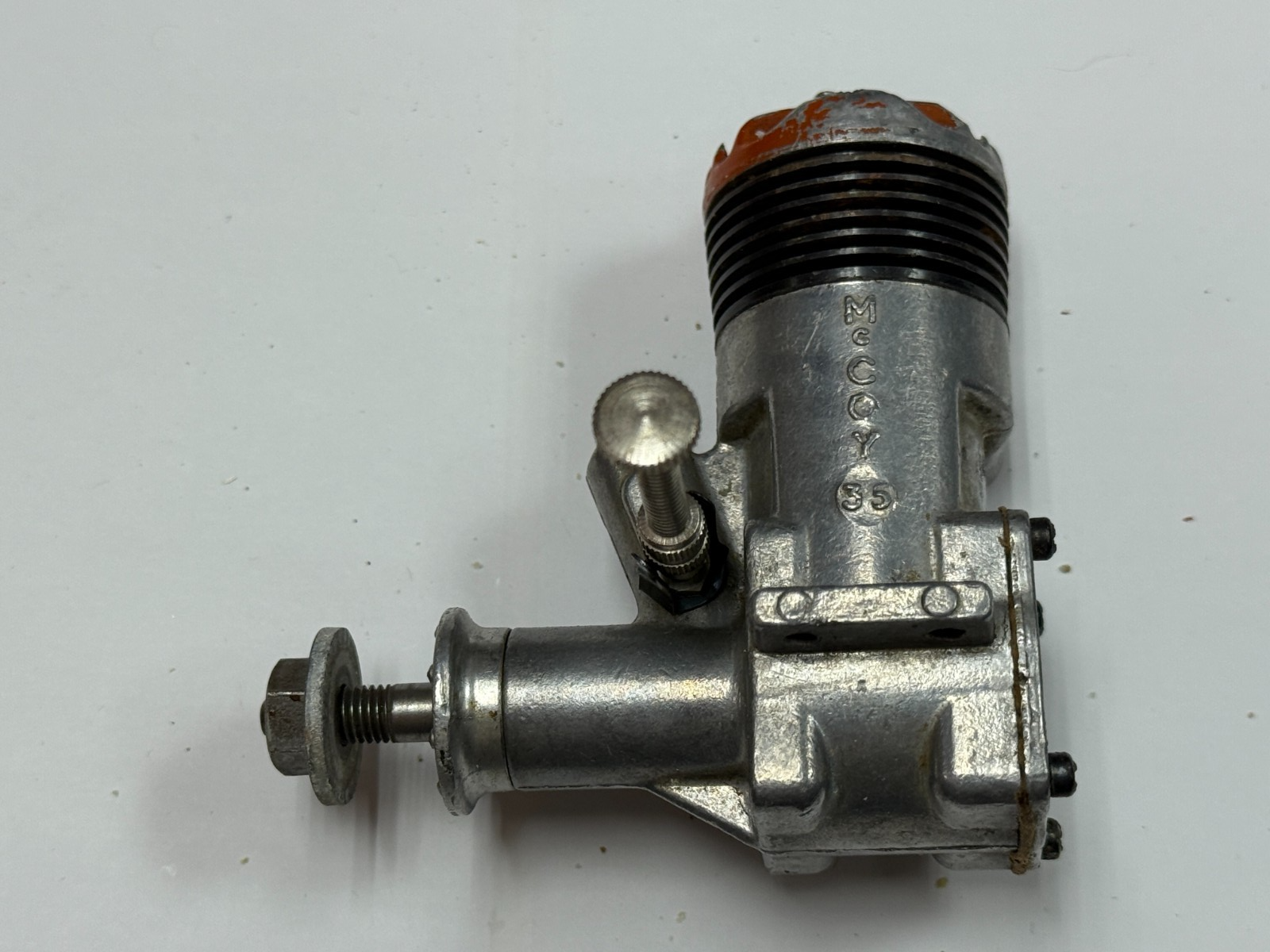 Really Nice Vintage Mccoy .35 35 Nitro CL Control Line FF Model Airplane Engine