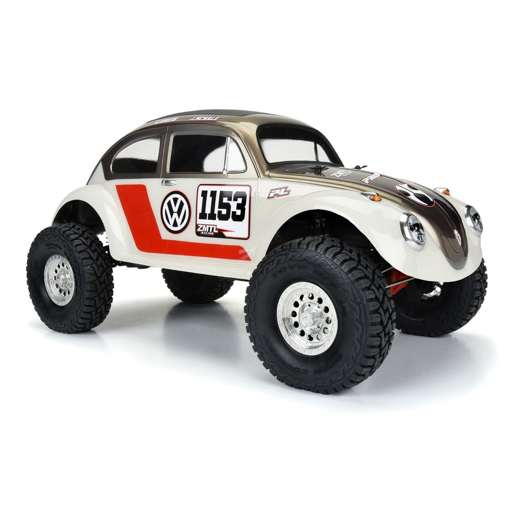 PRO359500 1/10 VOLKSWAGEN BEETLE CLR BDY 12.3" WHLBSE CRWLRS