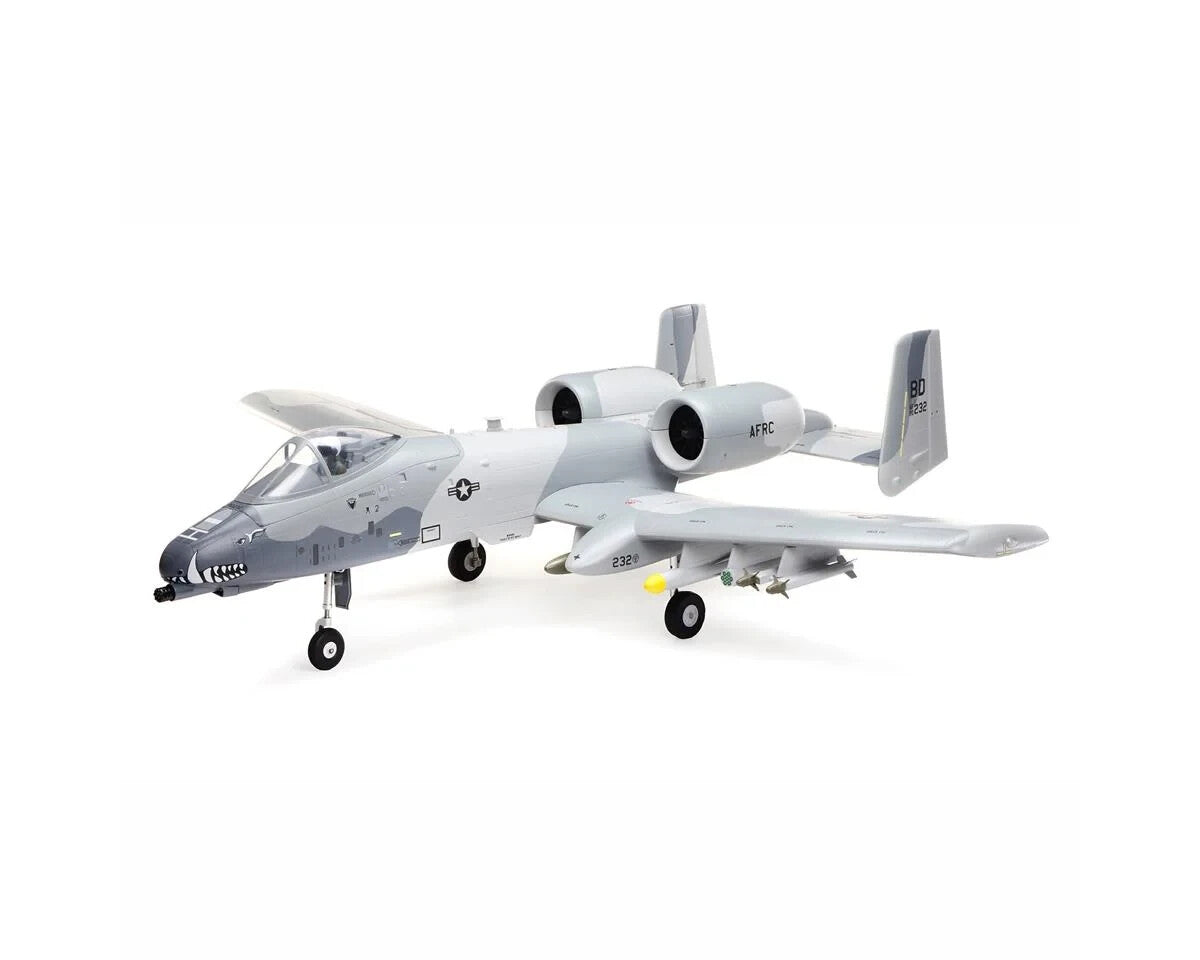 E-flite A-10 A10 Thunderbolt II Twin 64mm EDF BNF Basic Electric Jet Airplane