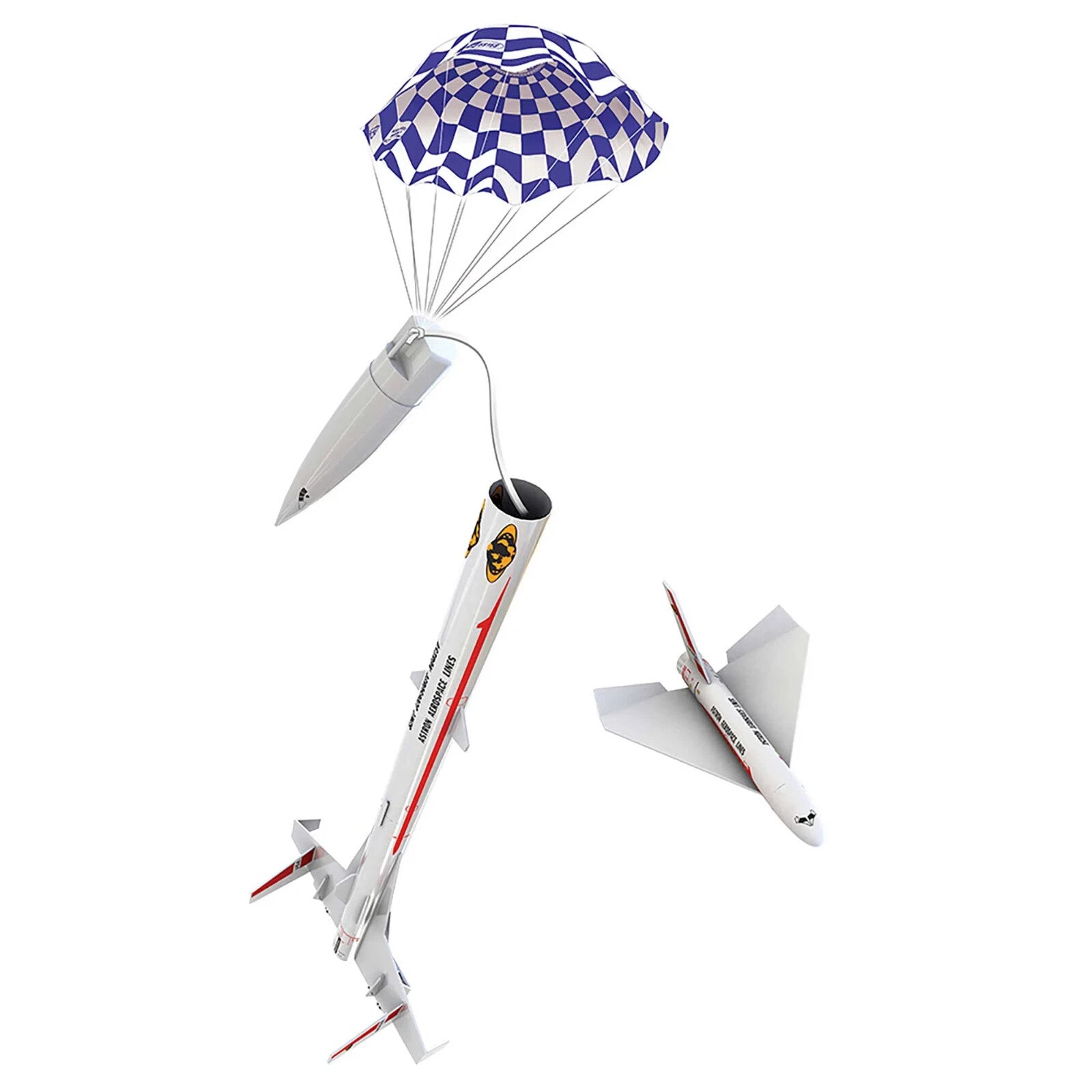 Estes Flying Model Rocket Kit Super Orbital Transport EST7314 7314 Expert Level