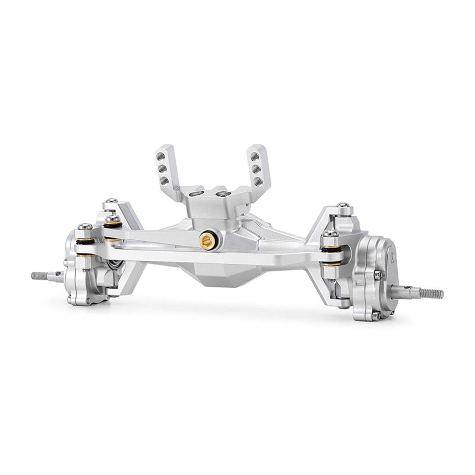 INJORA 4M-104SRFR +5mm Diamond Portal Axles Lay Down Servo TRX-4M Silver