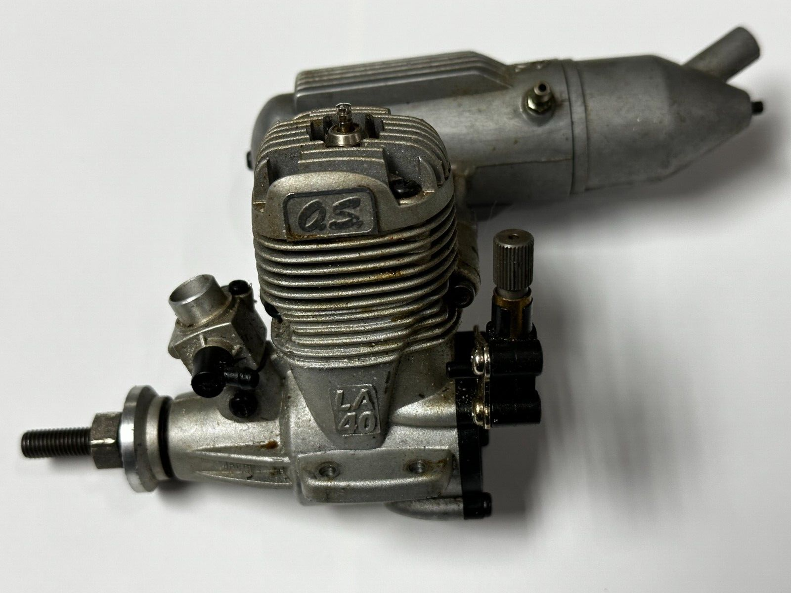 Really Nice O.S. OS .40 40 LA Two Stroke Nitro RC Remote Control Airplane Engine