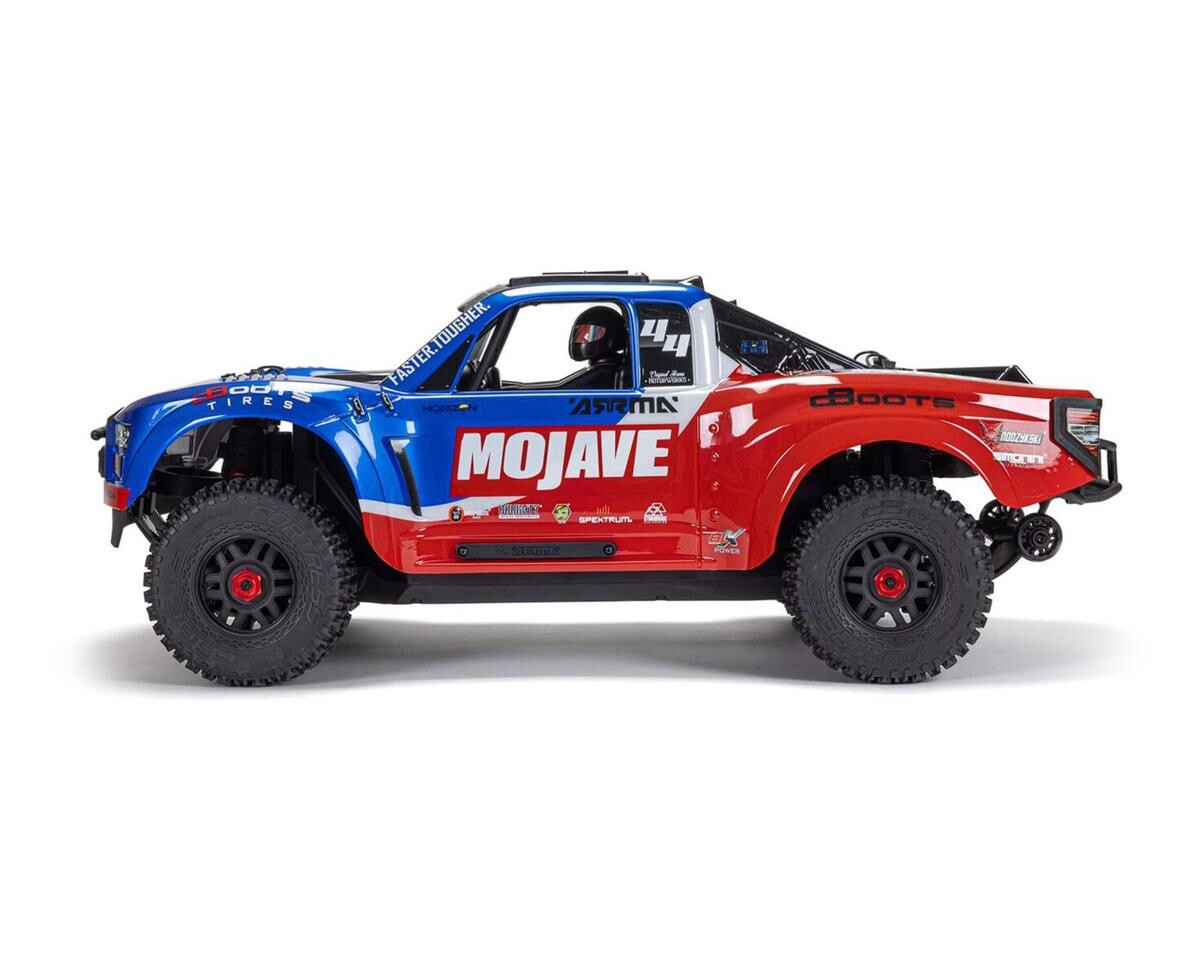 Arrma Mojave 4S BLX Brushless 1/8 4WD RTR Electric Desert Truck (Blue/Red)
