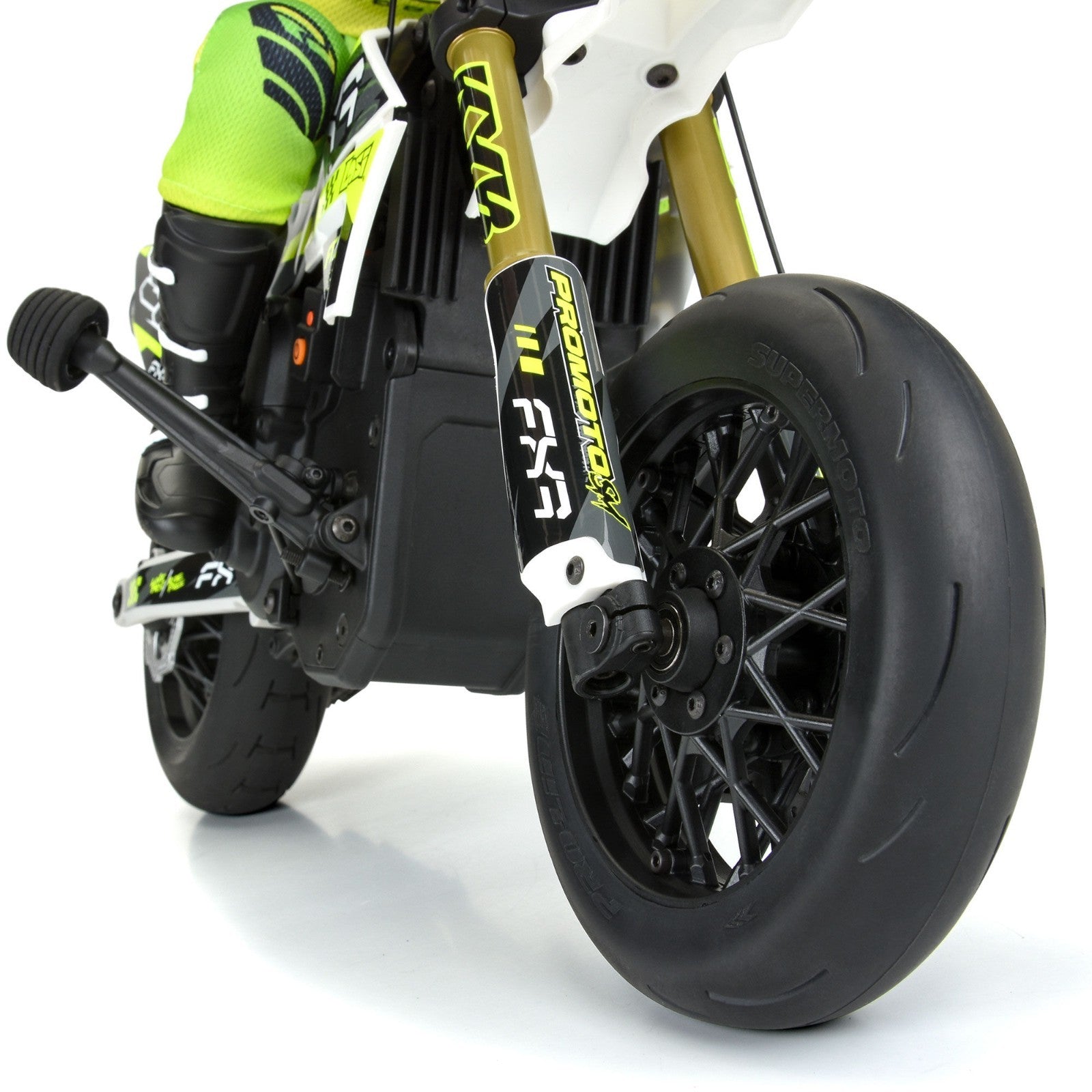 Proline PRO10222203 1/4 Scale Supermoto S3 Motorcycle Front Tire: Promoto-MX/SM