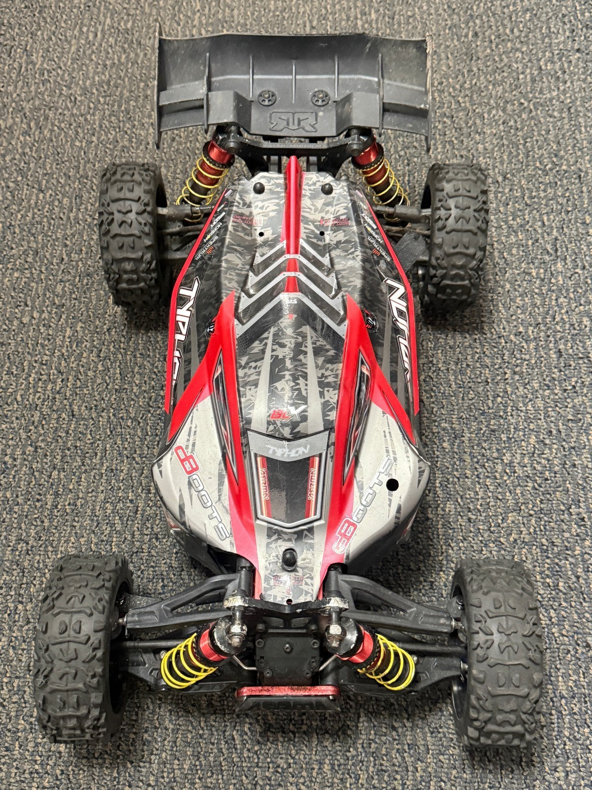 Arrma Typhon 6S BLX Brushless 1/8 4WD RC Remote Control Roller Electric Buggy