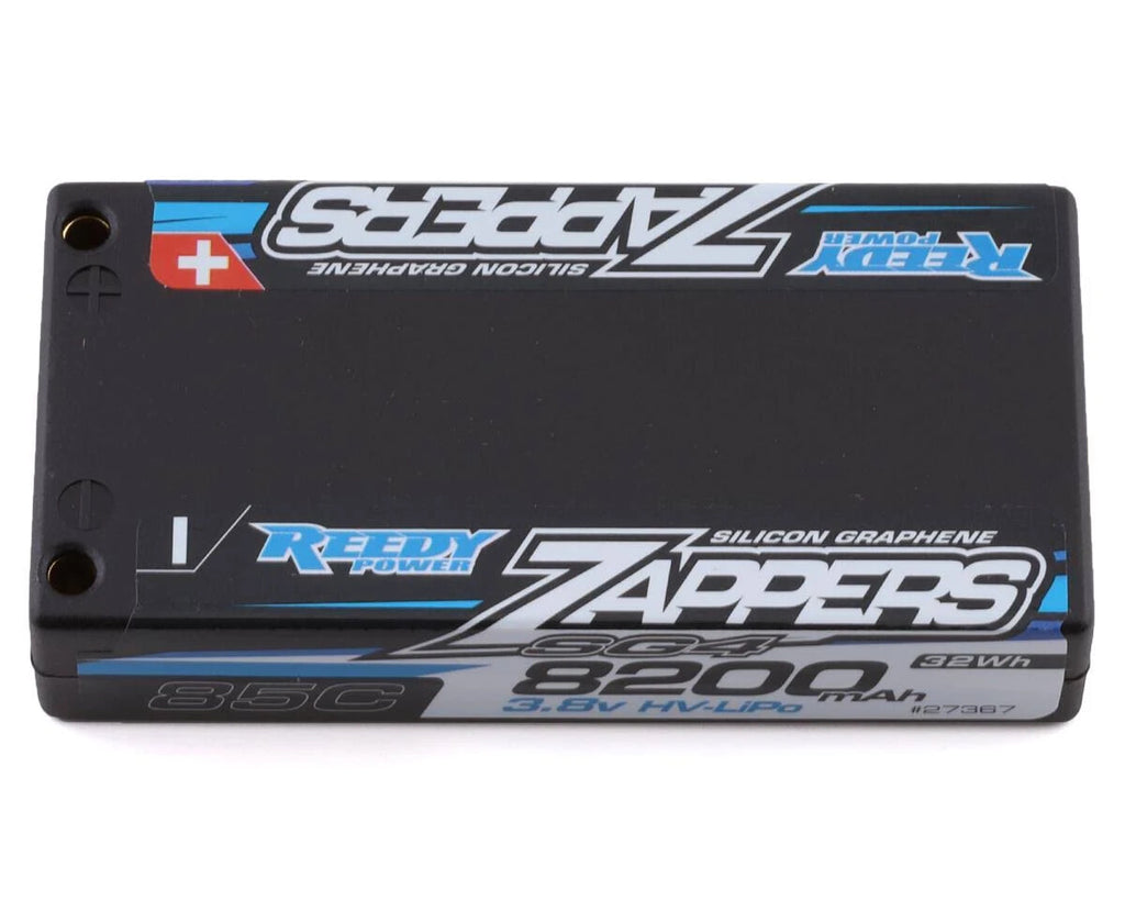 Reedy Zappers SG4 1S 8200mAh 85C 3.8V 1/12 Scale - ASC27367 RC Car Battery