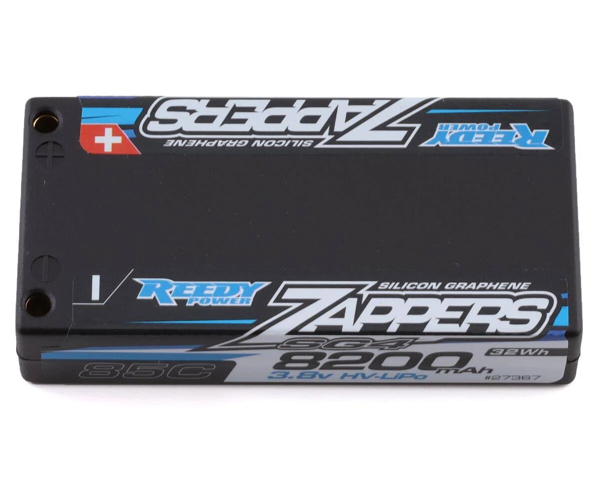 Reedy Zappers SG4 1S 8200mAh 85C 3.8V 1/12 Scale - ASC27367 RC Car Battery