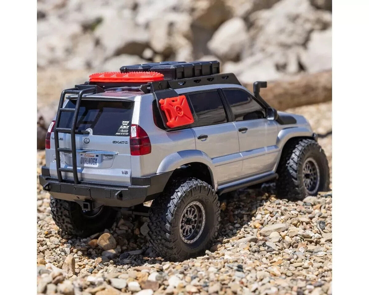 Axial SCX24 Lexus GX 470 1/24 4WD RTR Scale Mini Crawler Silver AXI1532T2