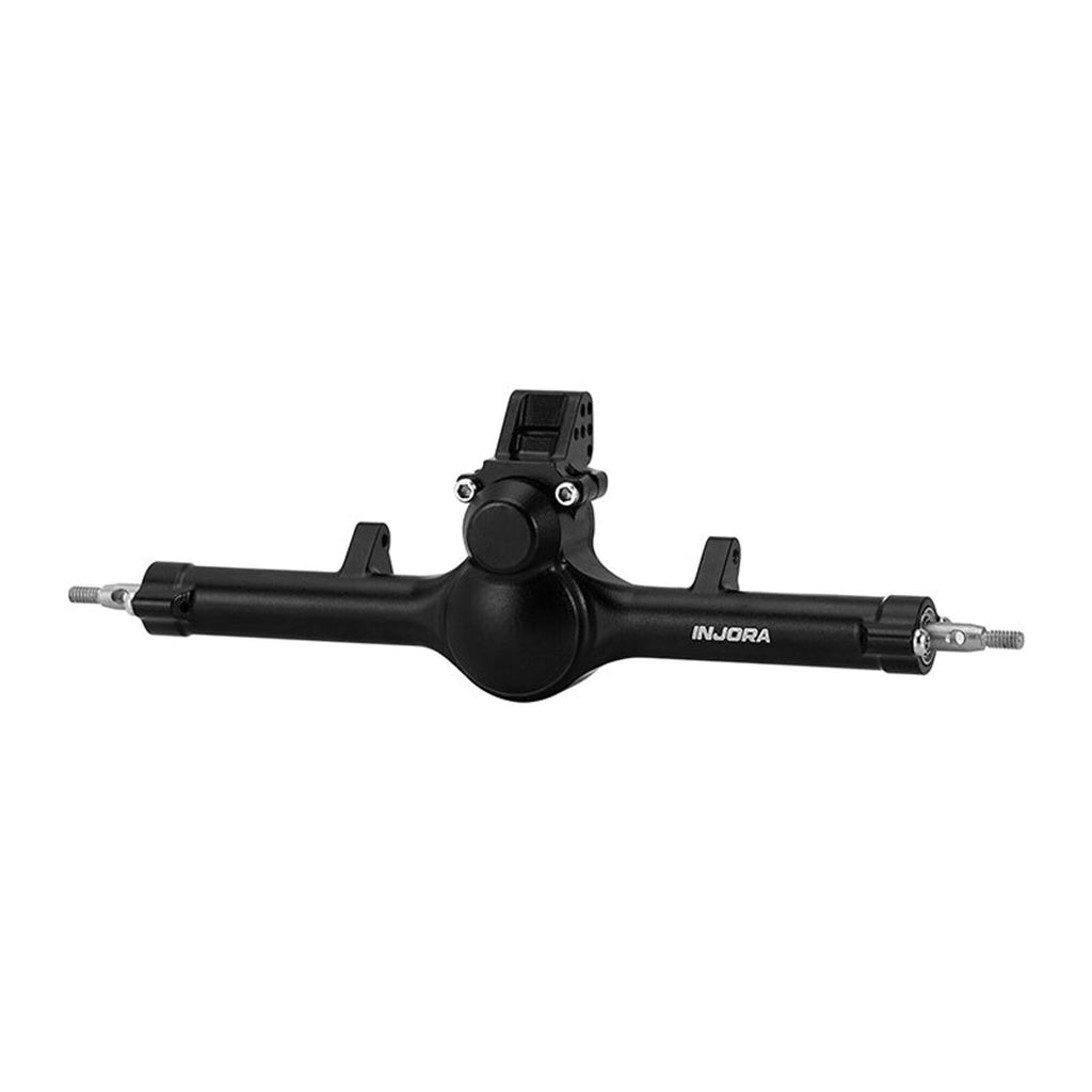 INJORA 4M-104BKFR +5mm Diamond Portal Axles Lay Down Servo TRX-4M Black