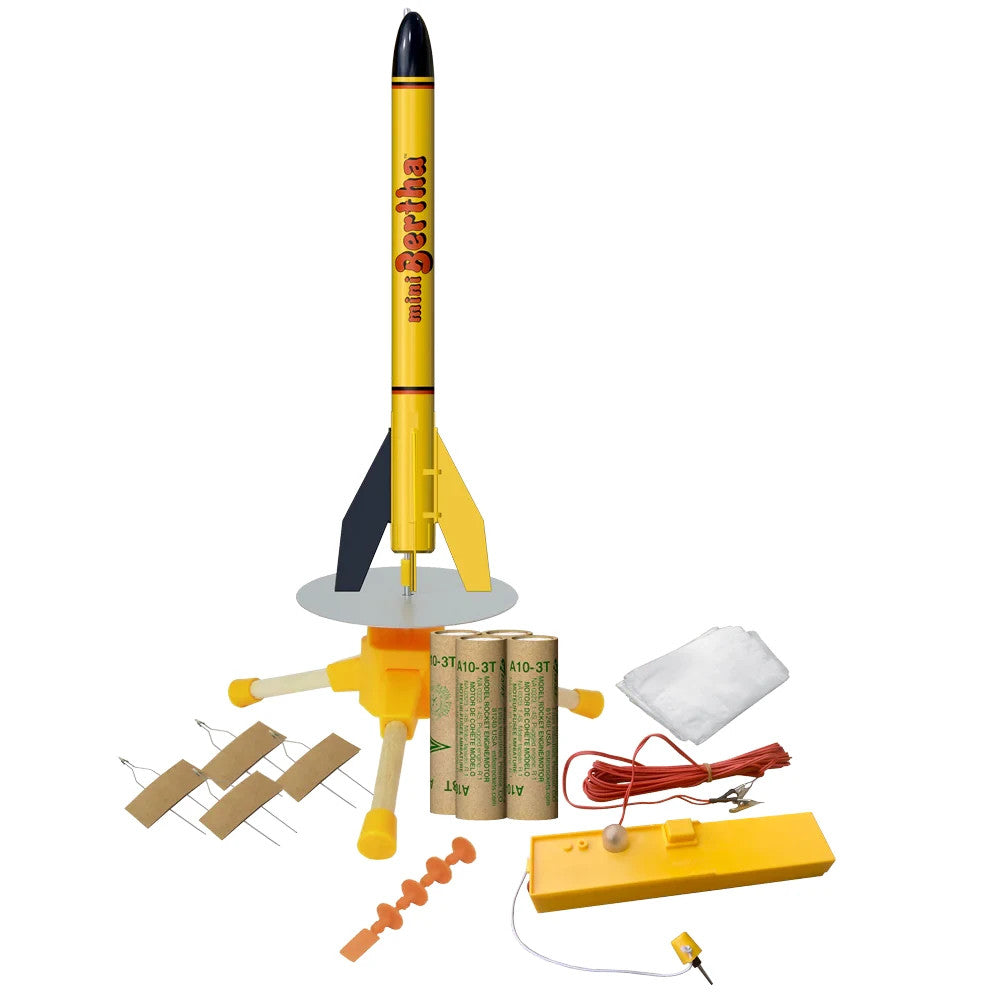 Estes Mini Bertha Model Rocket Launch Set w/Launch Pad & Controller EST5332 5332